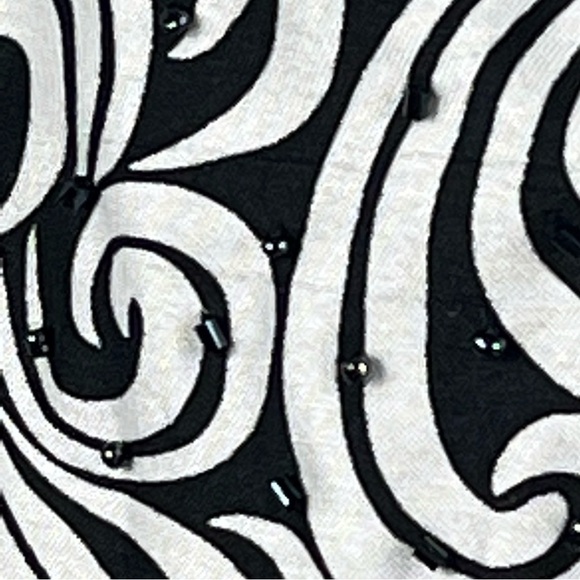 VICTOR COSTA WOMEN'S FULL ZIP NOTCH LAPEL PAISLEY PRINT‎ WOMEN'S JACKET - Picture 7 of 9